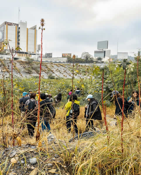 photowalk cómo vamos con el río organizado por cómo vamos nuevo león, un río en el río y bengala.